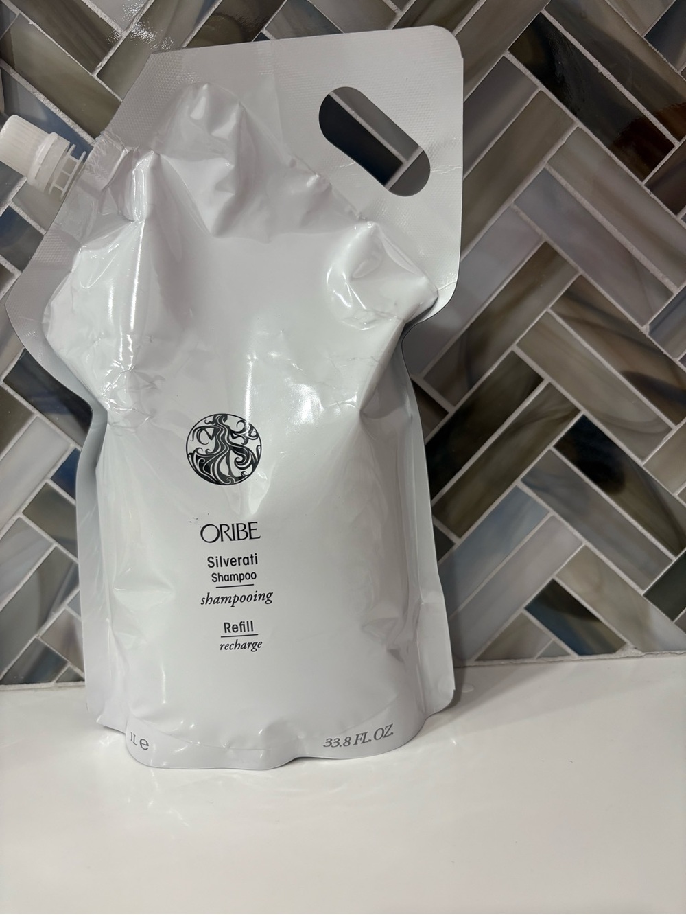 Oribe White Silverati Shampoo Refill 33.8 oz. Pouch